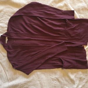 Plum-colored Cardigan by Loft